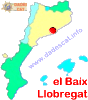 Situaci de la comarca del Baix Llobregat