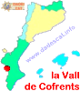 Situaci de la comarca de la Vall de Cofrents