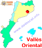 Situaci de la comarca del Valls Oriental